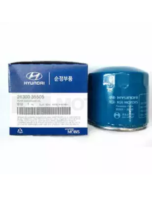 GENUINE HYUNDAI OIL FILTER # 26300-35505 image