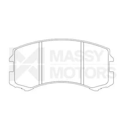 KAVO BRAKE PAD FR  # KBP-5537